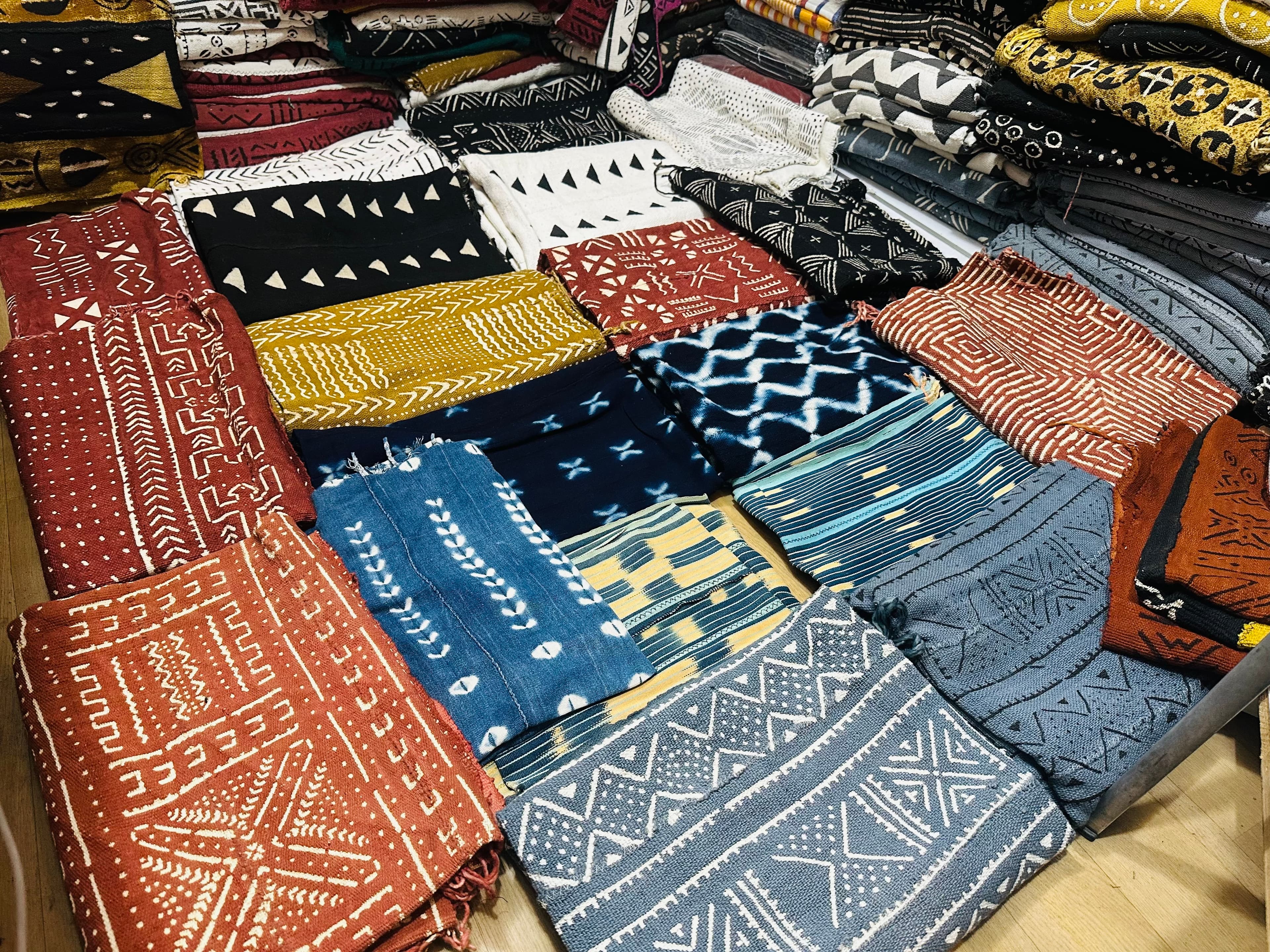 Authentic Bogolan Fabrics